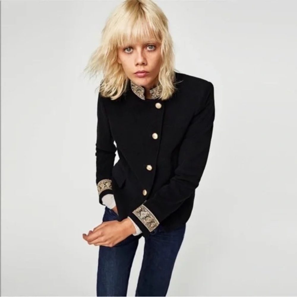 SOLD ZARA military jacket